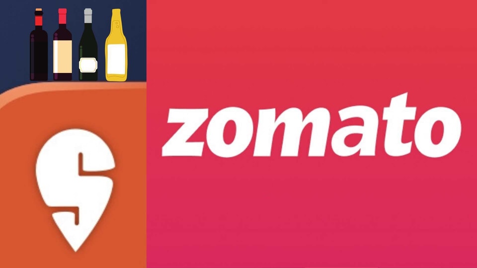 Zomato and Swiggy.