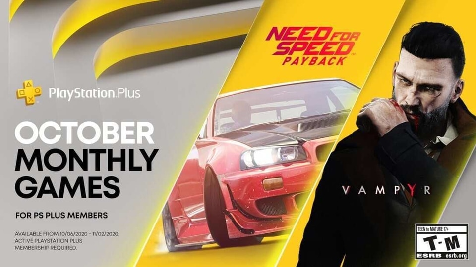 Sony PS Plus games for October.