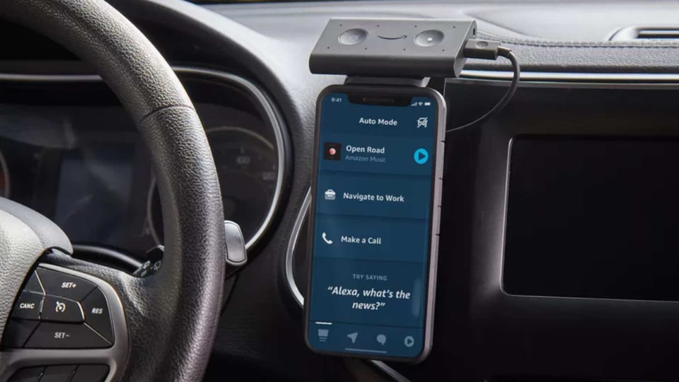 Smart Car on a Budget: 's Echo Auto Adds Alexa to Your Car