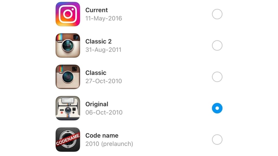 Instagram 10-year anniversary Easter Egg.