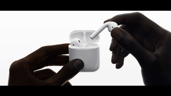 The AirPods with wireless charging case is available for  <span class='webrupee'>₹</span>18,900 and for  <span class='webrupee'>₹</span>14,900 otherwise.