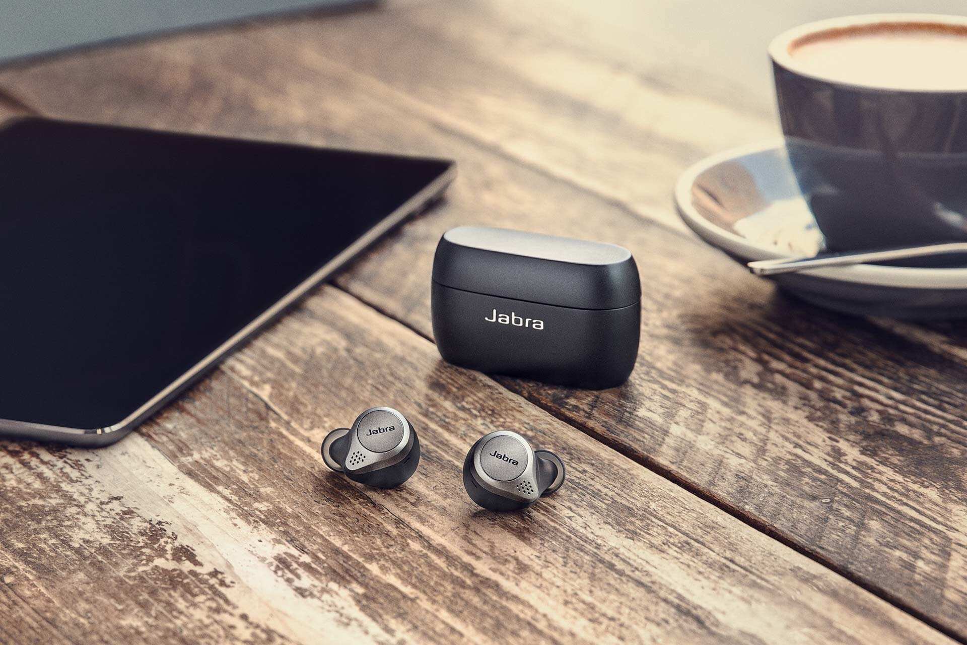 Jabra Elite 75t Bluetooth Truly Wireless In-Ear Earbuds – The Jabra Elite 75t TWS earbuds come with 4-Mic call technology for superior call quality even in noisy and windy environments. The earbuds offer more than 7.5 hours of battery. They have IP55 rated protection and are priced at Rs. 4,899 Jabra Elite 75t