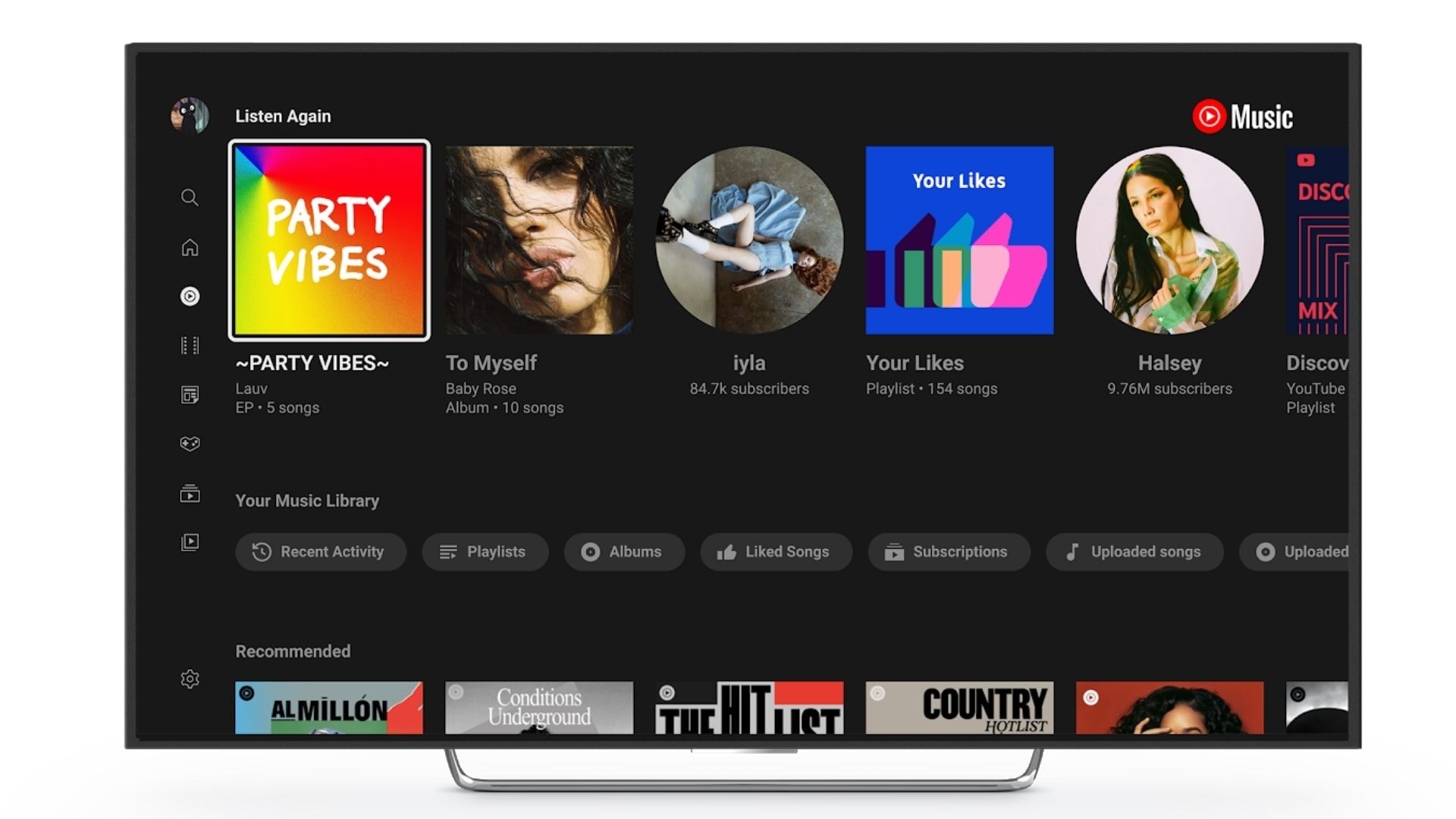 YouTube Music for Android TV gets new features, Apple