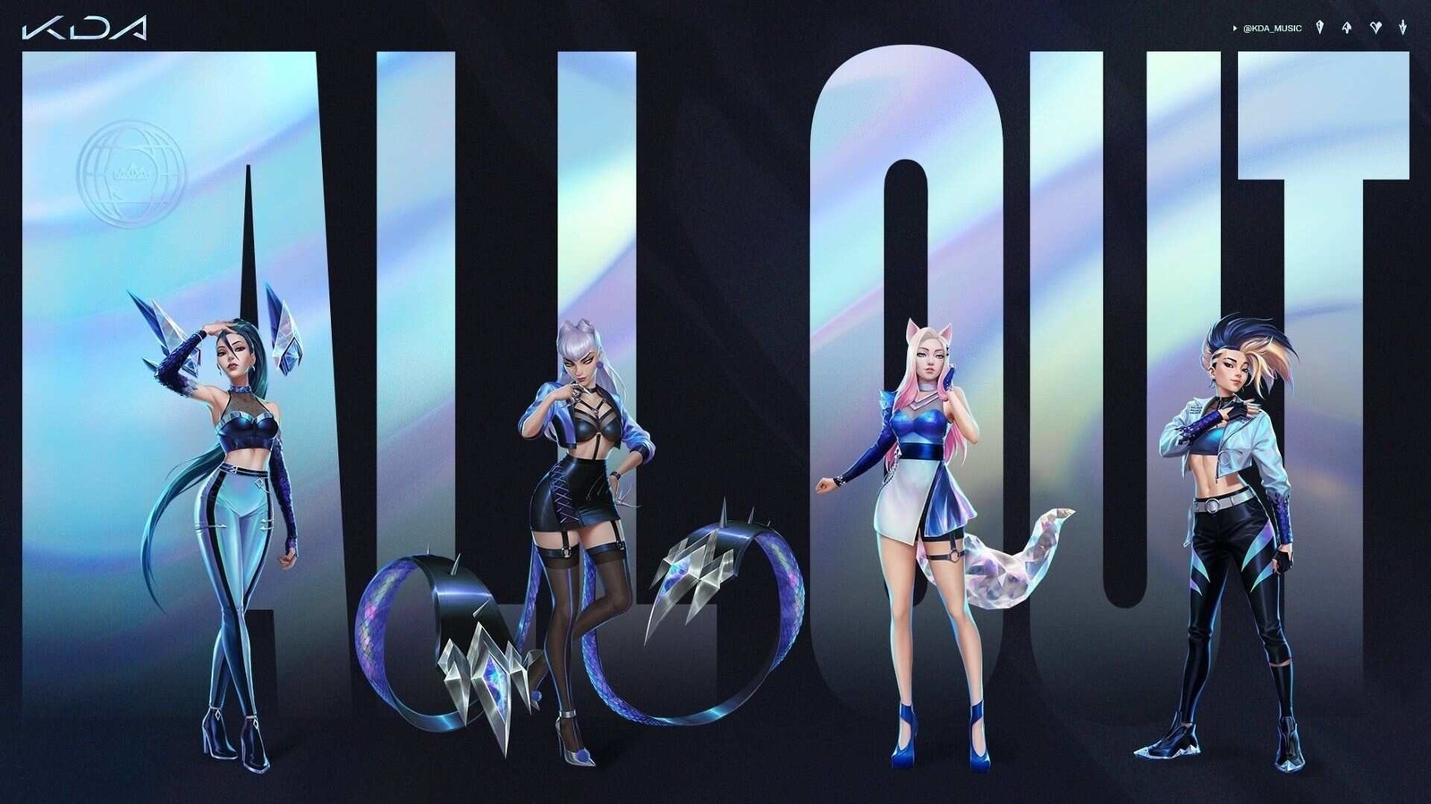 K?DA debut EP ‘All Out’ releasing on November 6.