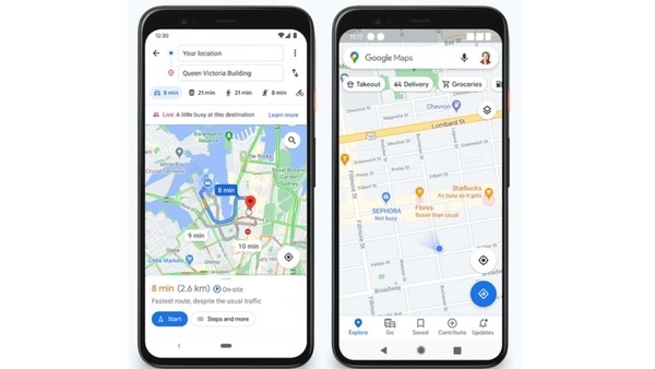 Google Maps busyness update