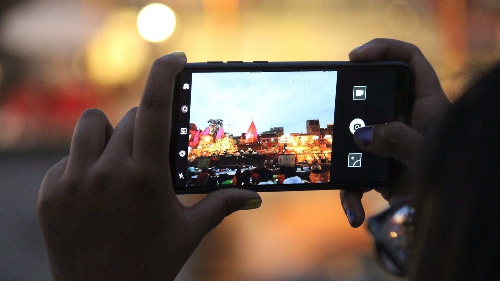 Chinese smartphones in India.
