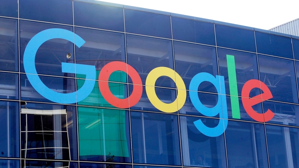 FILE - In this Sept. 24, 2019, file photo a sign is shown on a Google building at their campus in Mountain View, Calif.  The Justice Department is expected to file a lawsuit Tuesday alleging that Google has been abusing its online dominance in online search to stifle competition and harm consumers. The litigation marks the government’s most significant act to protect competition since its groundbreaking case against Microsoft more than 20 years ago. The suit could be an opening salvo ahead of other major government antitrust actions, given ongoing investigations of major tech companies including Apple, Amazon and Facebook at both the Justice Department and the Federal Trade Commission.  (AP Photo/Jeff Chiu, File)