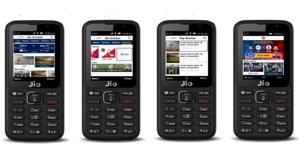 JioCricket app for JioPhone.