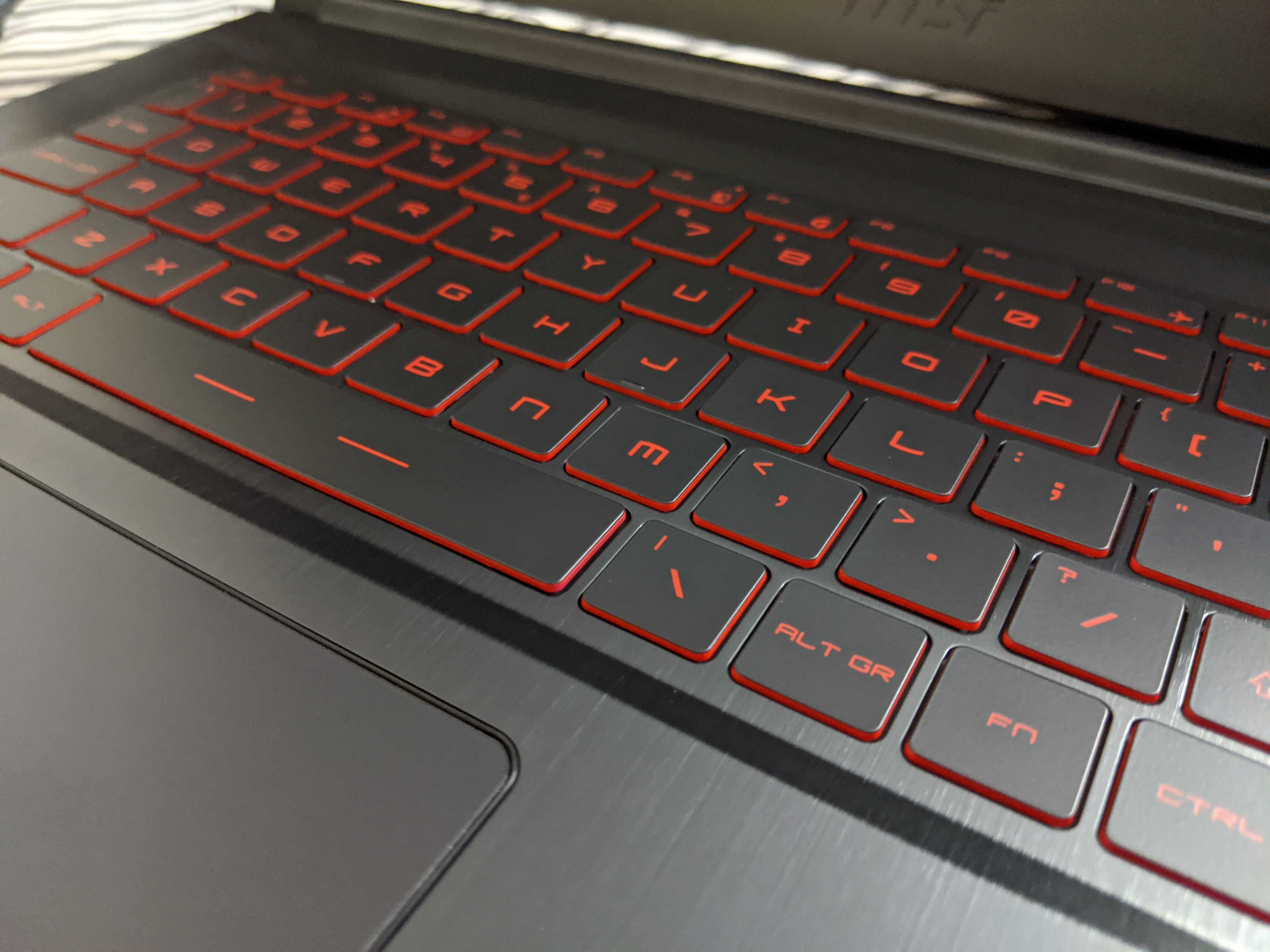 While it took me a while to get used to the big keyboard, it’s a relief that the WASD keys were not made to stand out in any way, I find that grossly distracting, gamers will think otherwise. While it took me a while to get used to the big keyboard, it’s a relief that the WASD keys were not made to stand out in any way, I find that grossly distracting, gamers will think otherwise.
