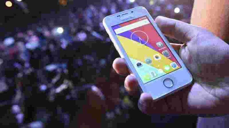 Noida-based Ringing Bells launches Freedom 251 - the cheapest smartphone ever in New Delhi.