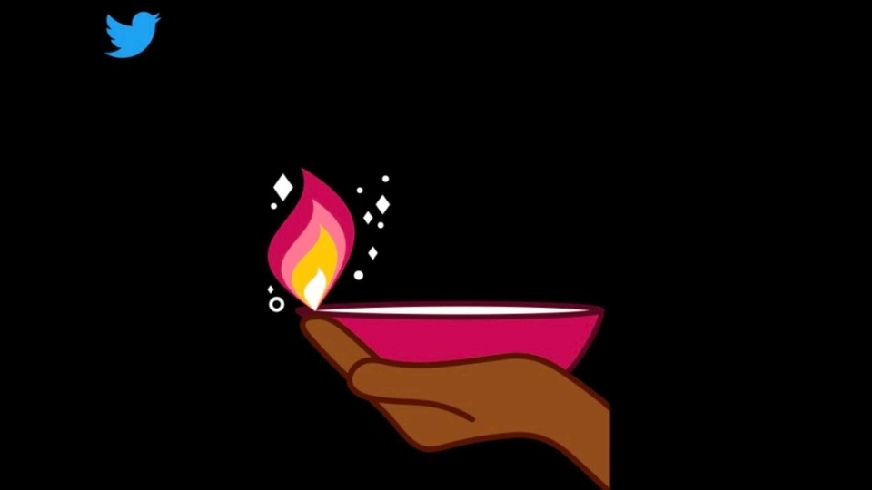 Twitter Diwali emoji
