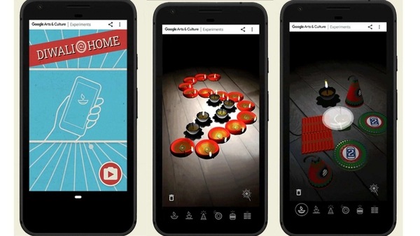 Google Arts & Culture virtual Diwali