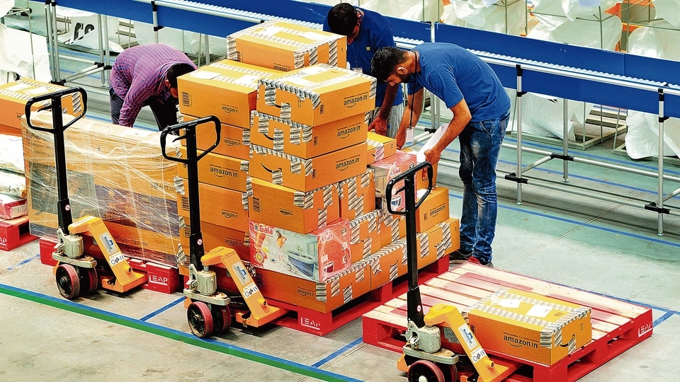Amazon India said its focus remains on providing reliability to customers, ensuring safety of employees and helping sellers as they get back on their feet.ramesh pathania/mint