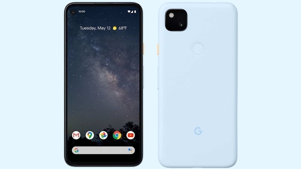 Google Pixel 4a in Barely Blue