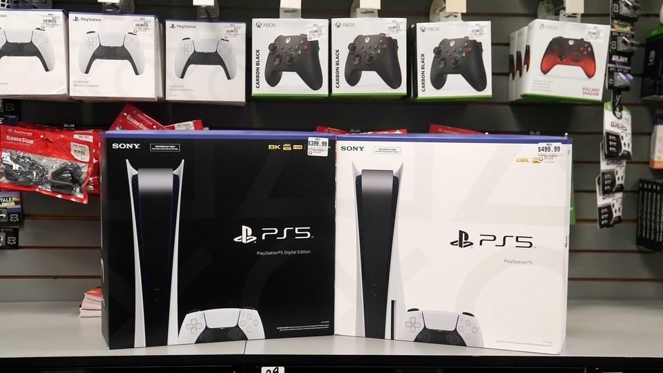 new stock ps5