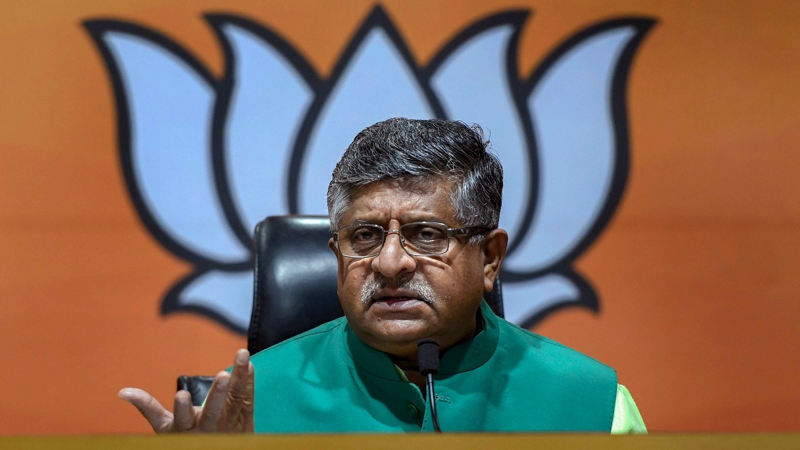 Ravi Shankar Prasad. Ravi Shankar Prasad.