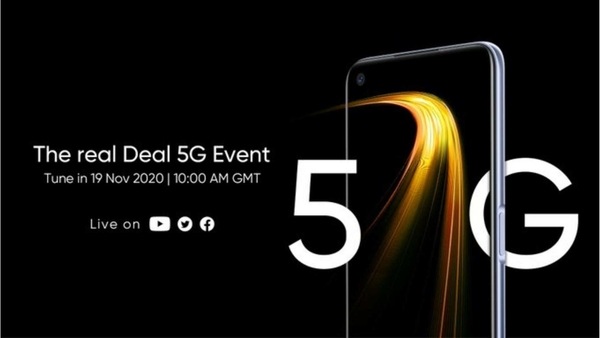 Realme 7 5G launch event.