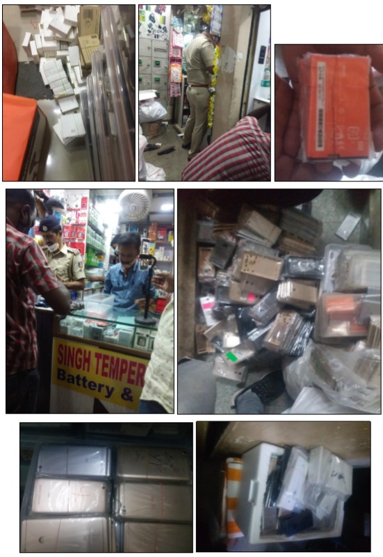 Fake products worth <span class='webrupee'>₹</span>33.3 lakhs were seized. Fake products worth <span class='webrupee'>₹</span>33.3 lakhs were seized.