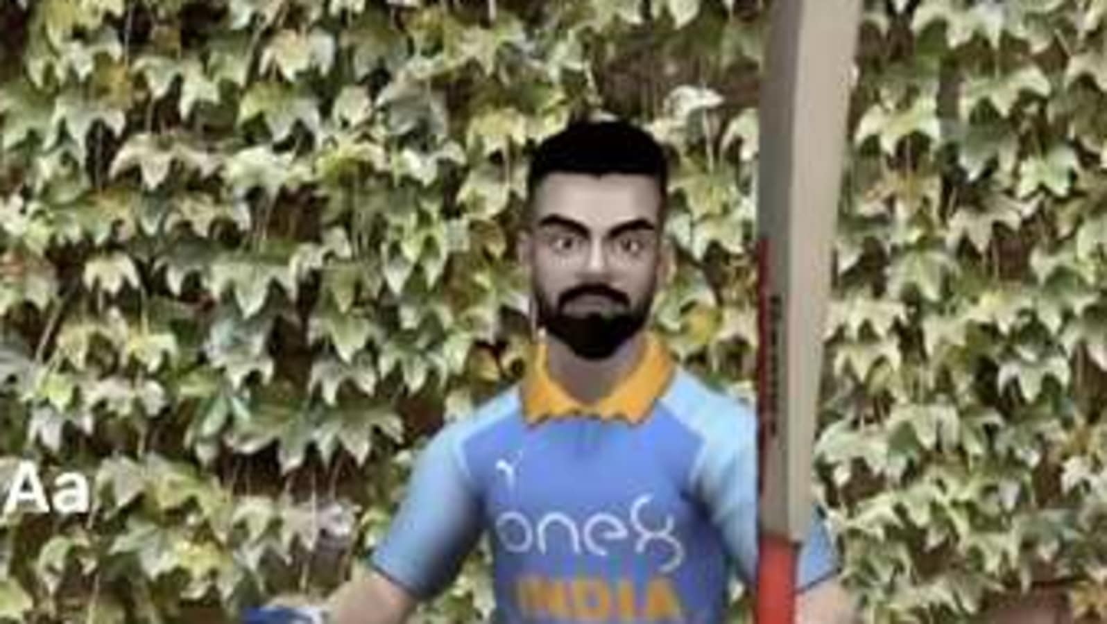 Virat Kohli AR Sticker