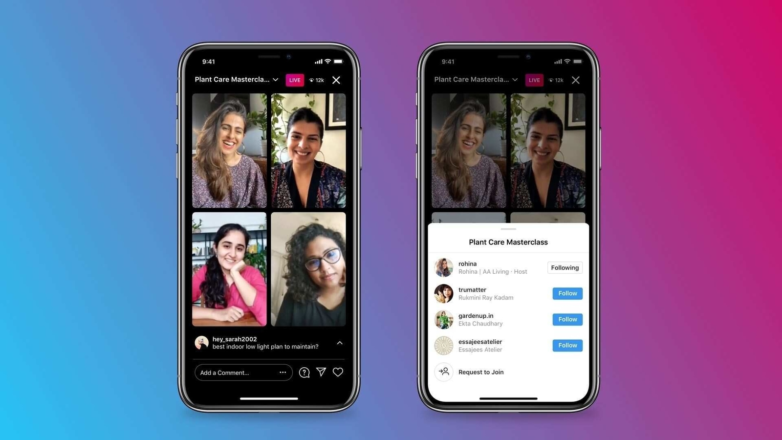 Instagram Live Instagram Live