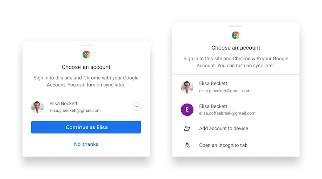 Google facilita a los usuarios de Chrome sincronizar información entre dispositivos
