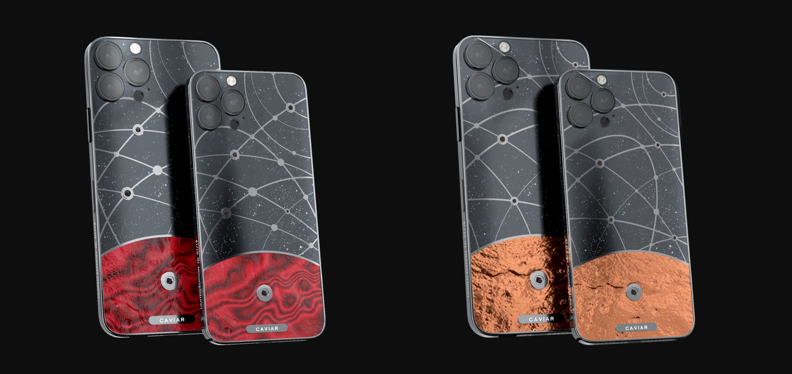 Caviar Space Odyssey Mars / Mercury Iphone 12 Pro / 12Pro Max.