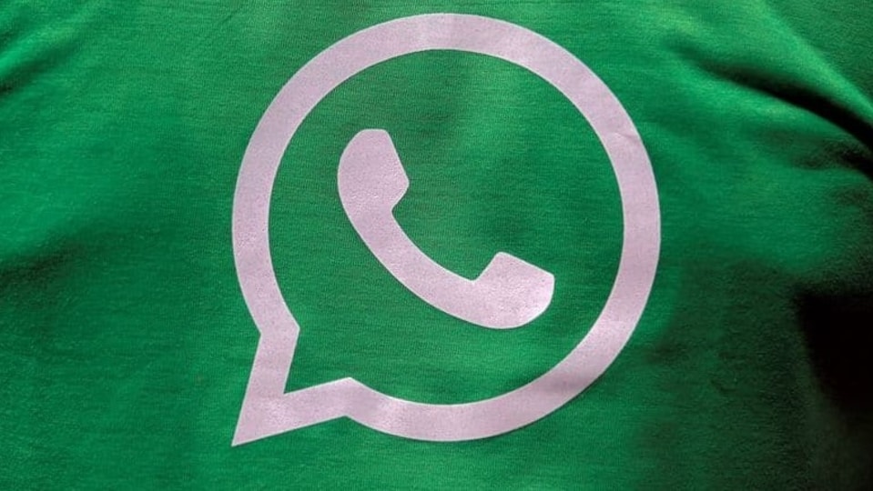 FILE PHOTO: A logo of WhatsApp is pictured on a T-shirt worn by a WhatsApp-Reliance Jio representative during a drive by the two companies to educate users, on the outskirts of Kolkata, India, October 9, 2018. Picture taken October 9, 2018. REUTERS/Rupak De Chowdhuri/File Photo
