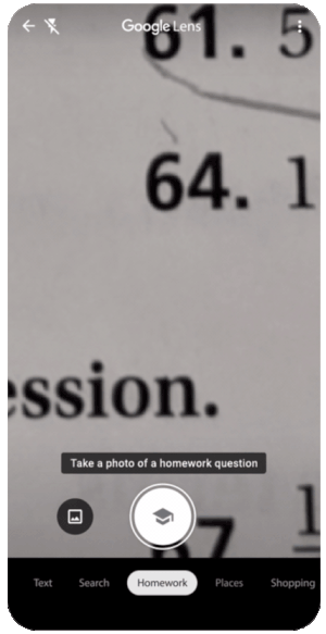 Google Lens Homework Google Lens Homework