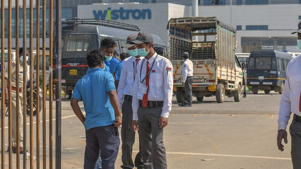 Taiwan's Wistron sees no major financial impact from India plant damage