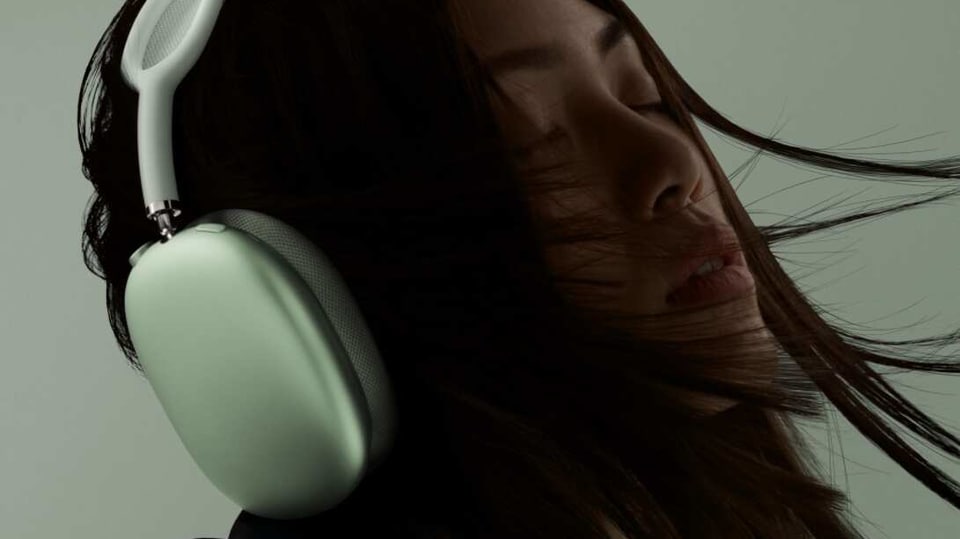 Apple AirPods Max headphones.