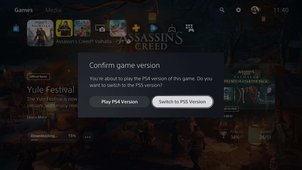 Sony has now added a warning notification that will help players figure out what version of the game they are playing.