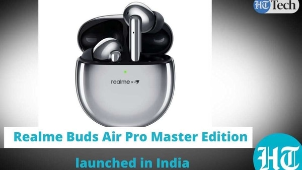 Realme has launched Buds Air Pro Master Edition earbuds in India.