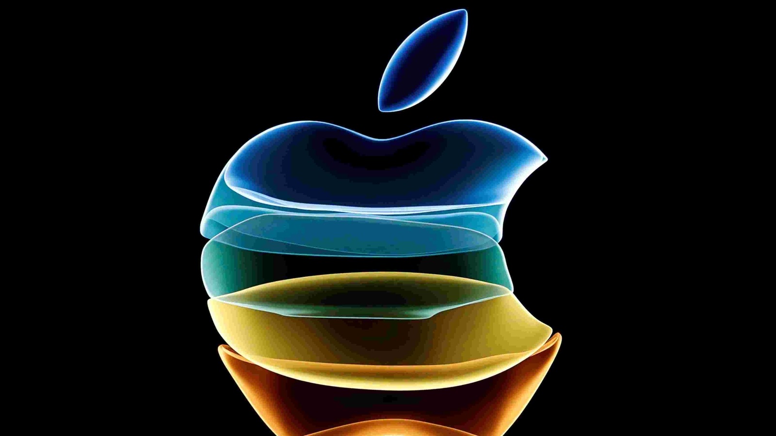 Apple logo.