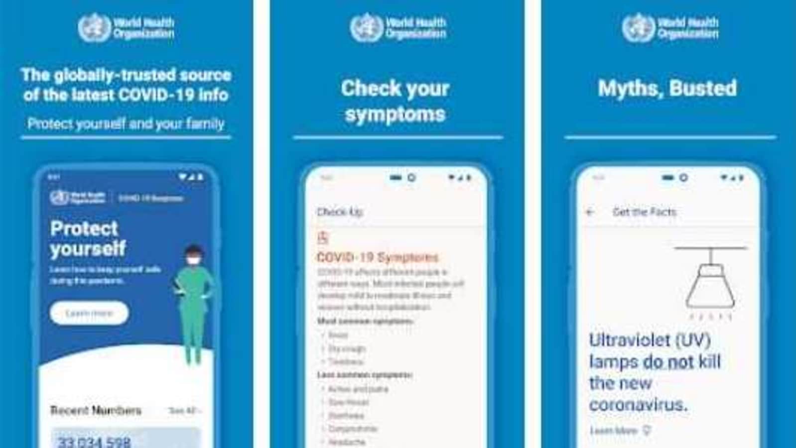 ‘WHO Covid-19 Updates app