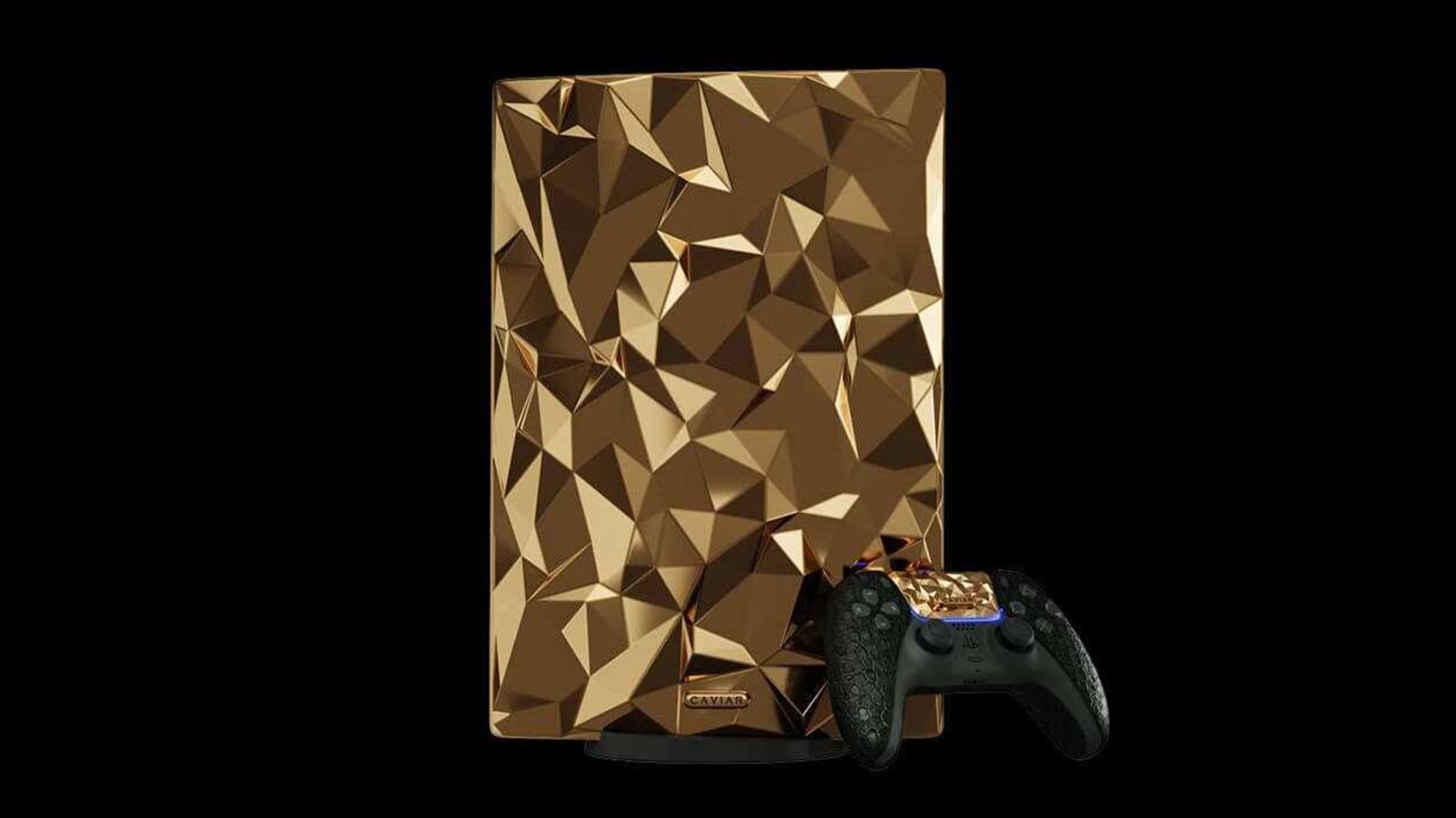 This luxe, golden PlayStation 5 edition is the PS5 of your dreams