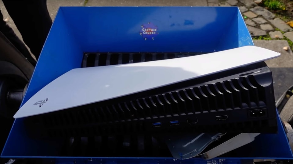 While the rest of the world struggles to get one, one YouTuber who has managed to get a PS5 went ahead with an experiment where he put the brand new console into an industrial shredder.