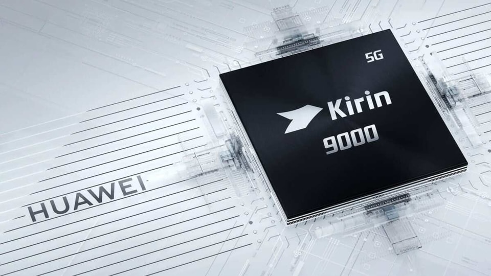 The Huawei's Kirin 9000 chip.