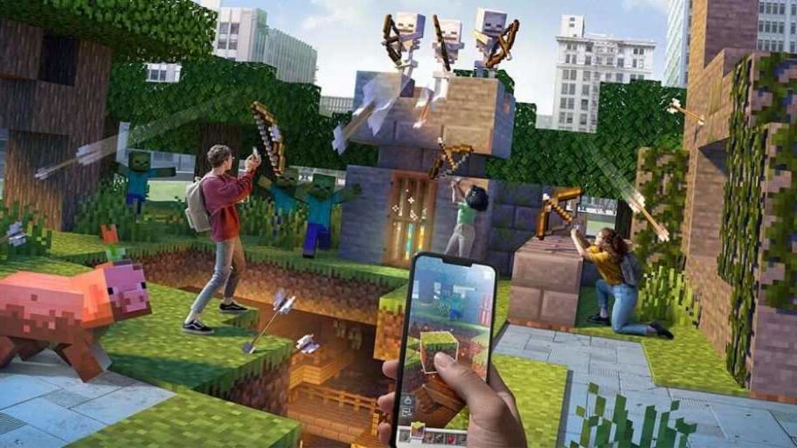 Topic · Minecraft earth ·