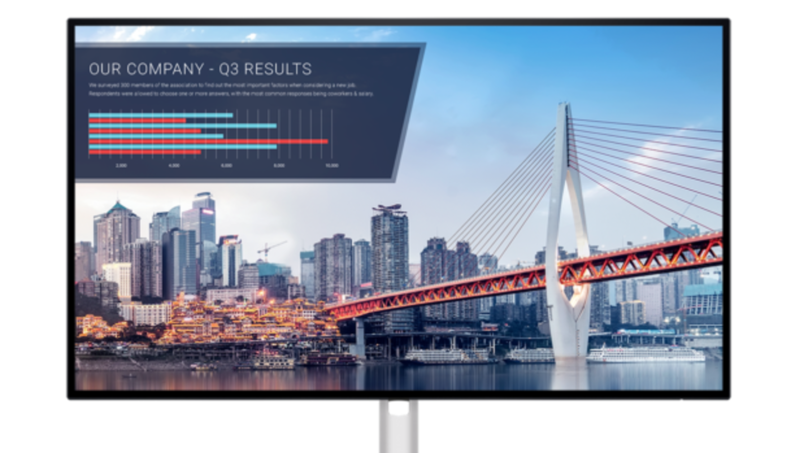 Dell curved screen monitor.