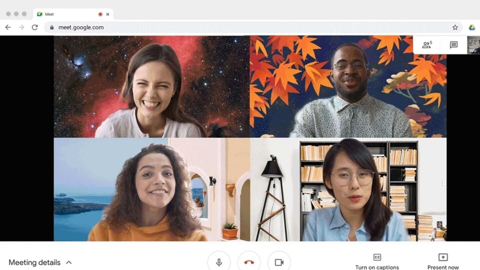 Google Meet new update