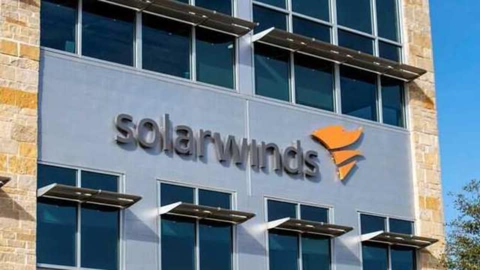 The US Department of Justice said its email systems were accessed by the hackers, who broke into software company SolarWinds. 