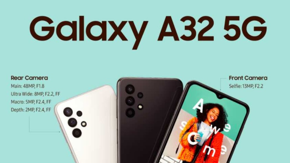 Samsung launches the Galaxy A32 5G, its cheapest 5G phone to date | HT Tech