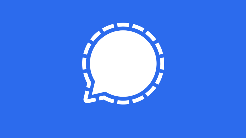 Signal app logo.