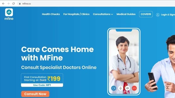 MFine has achieved 10x growth amid exponential adoption of telemedicine and digital health in India in 2020