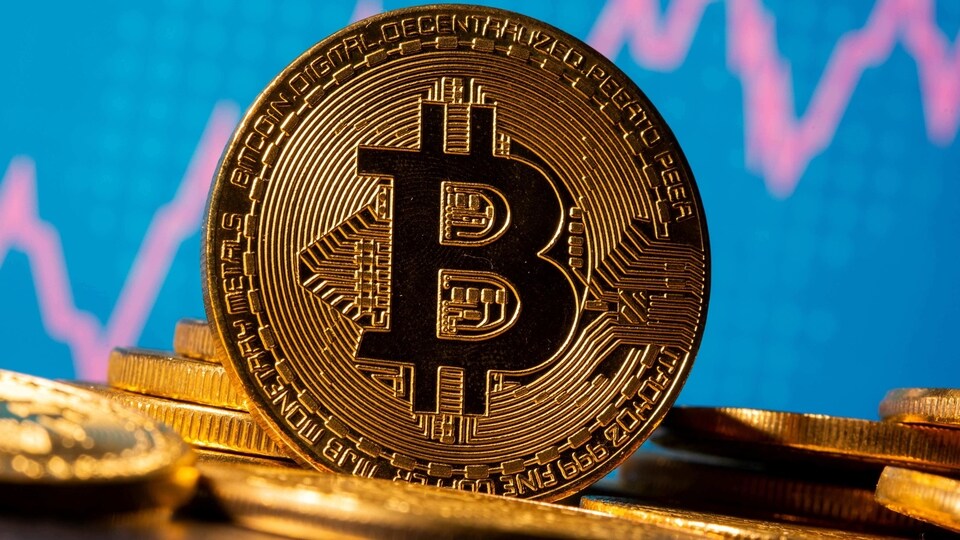 The world's most popular cryptocurrency fell more than 5% to an almost three-week low of $28,800 early in the Asia session, before steadying near $32,000.