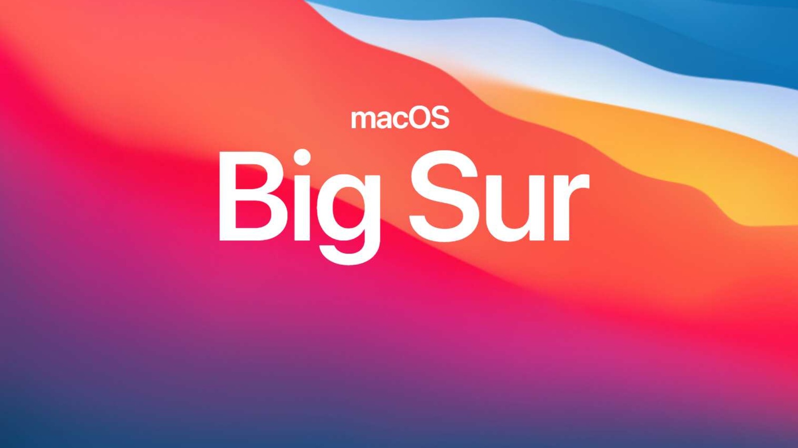 macOS Big Sur.