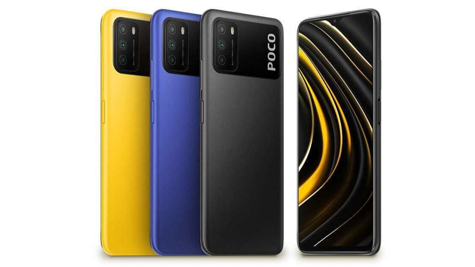 poco m3 mobile black colour