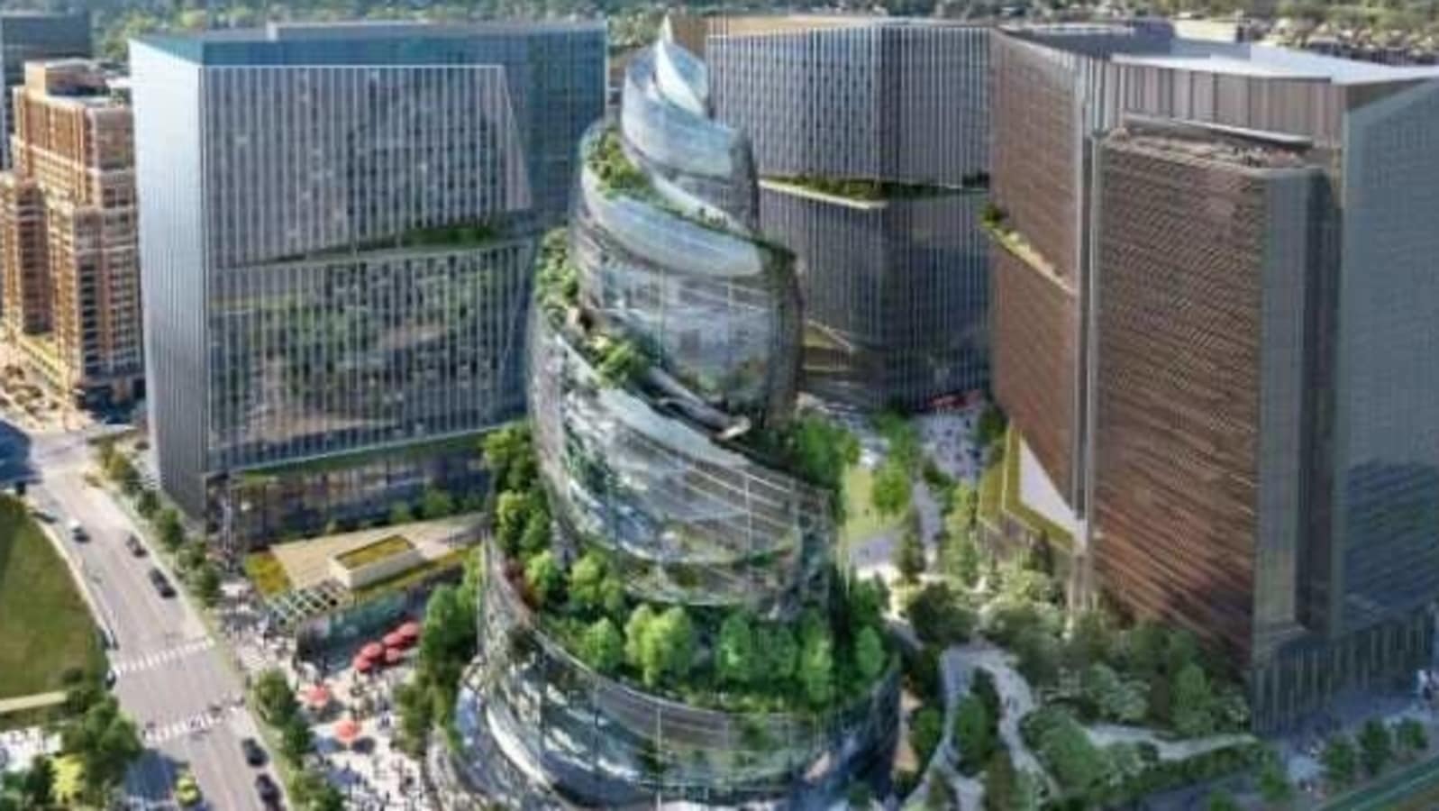 Amazon HQ2 in Arlington, Virginia.