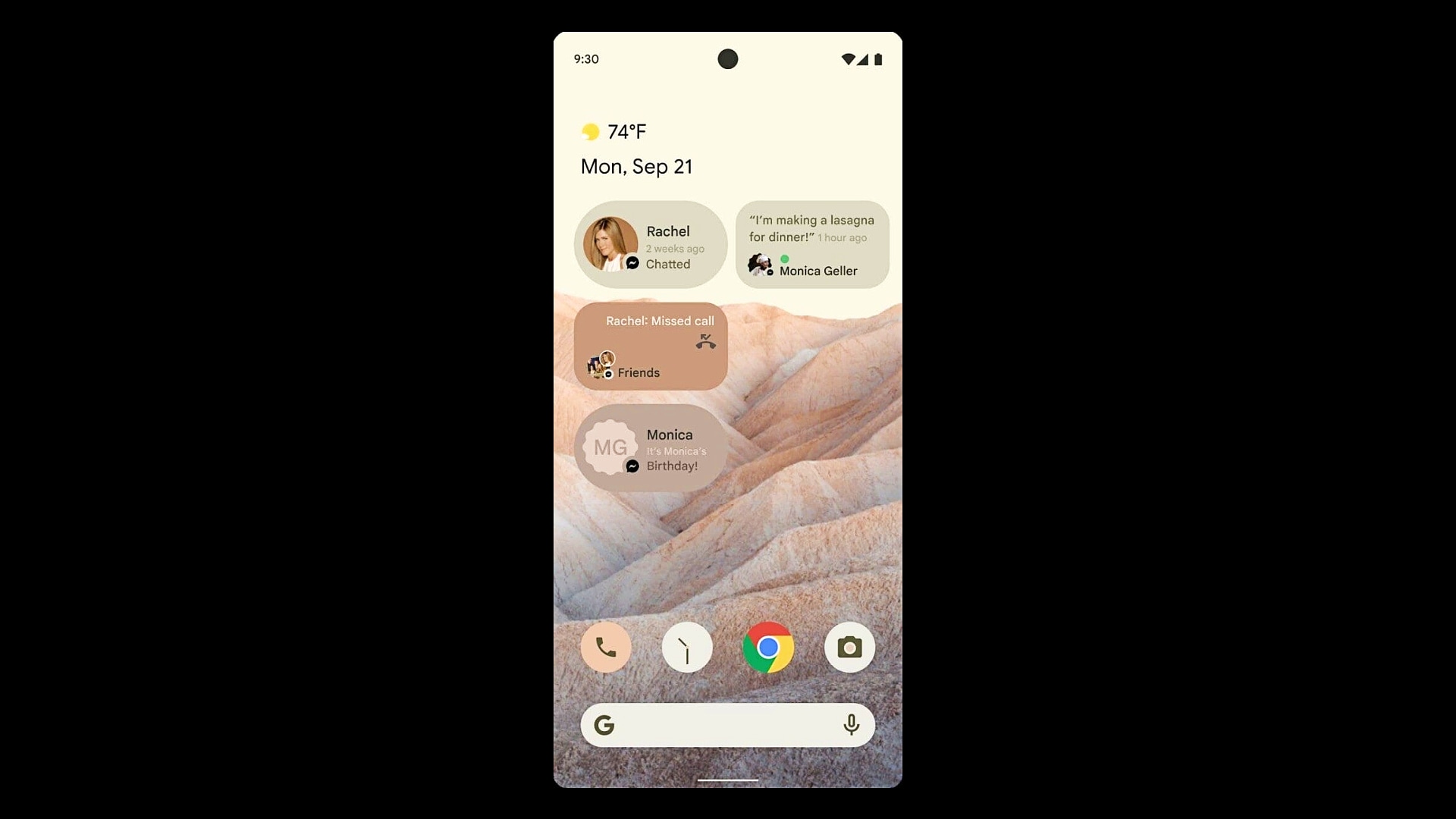 Android 12 mockup. Android 12 mockup.