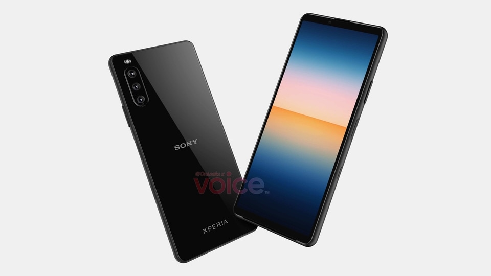 CAD renders of the Xperia 10 III